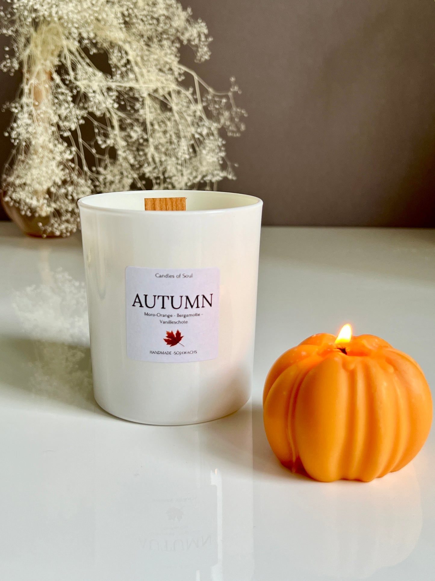 Kristallkerze AUTUMN