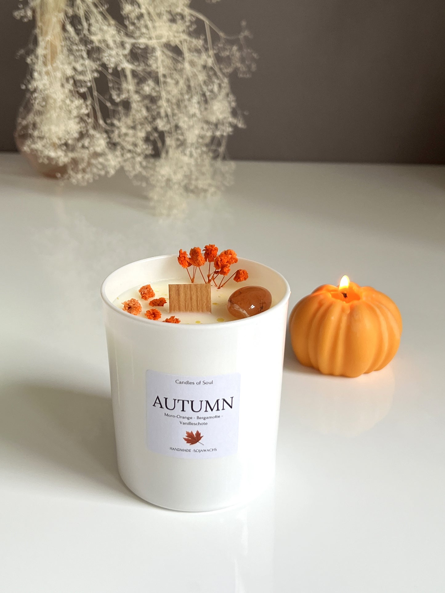 Kristallkerze AUTUMN