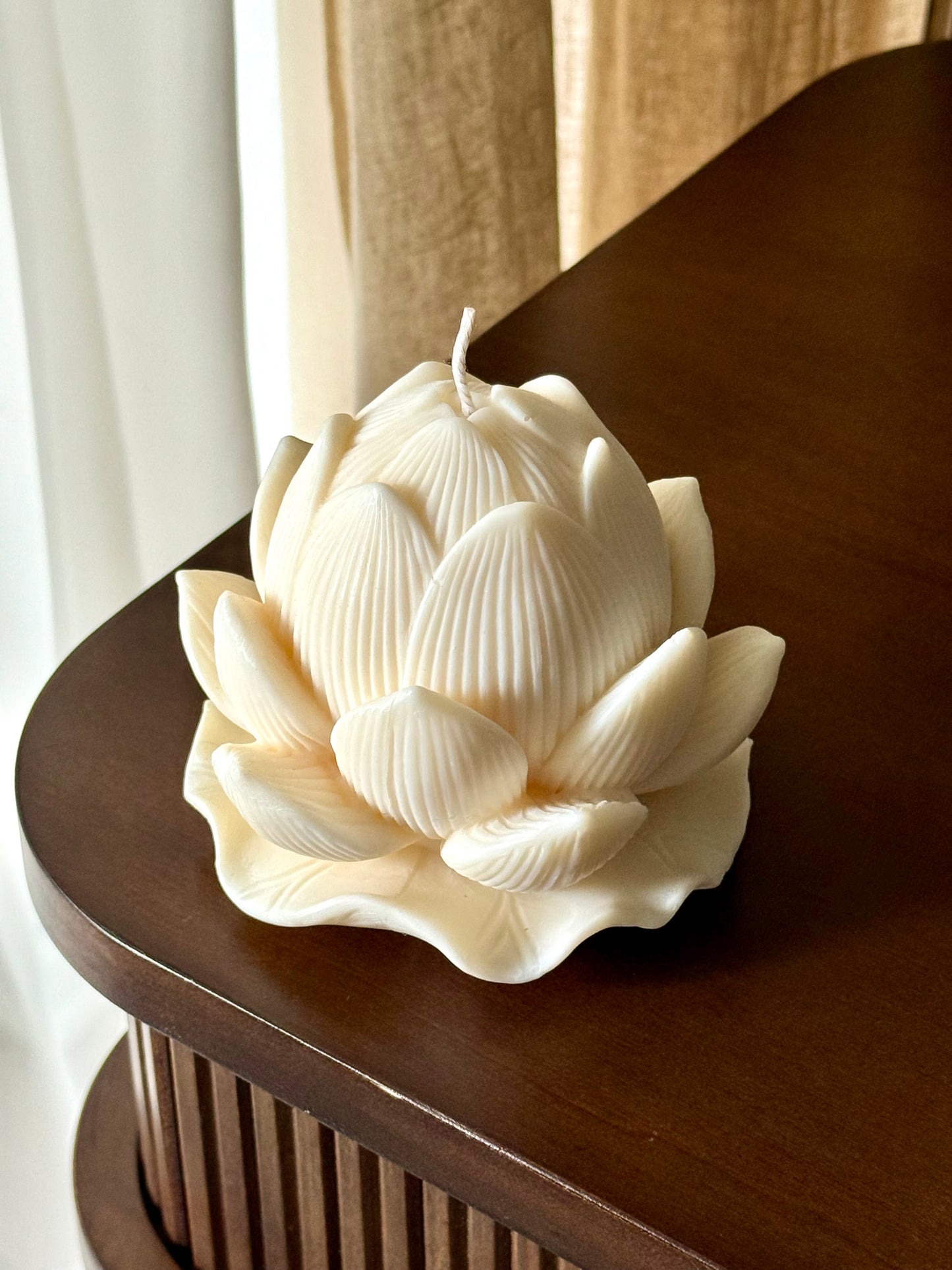 Elegante Lotuskerze