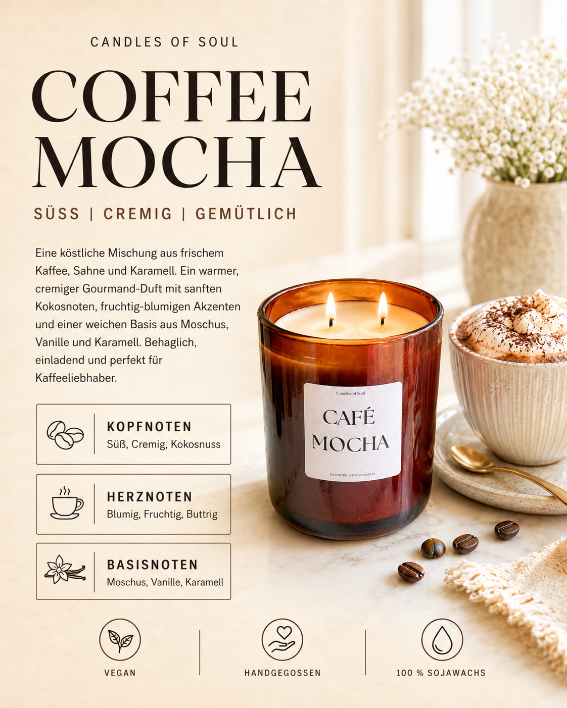 Café Mocha Duftkerze