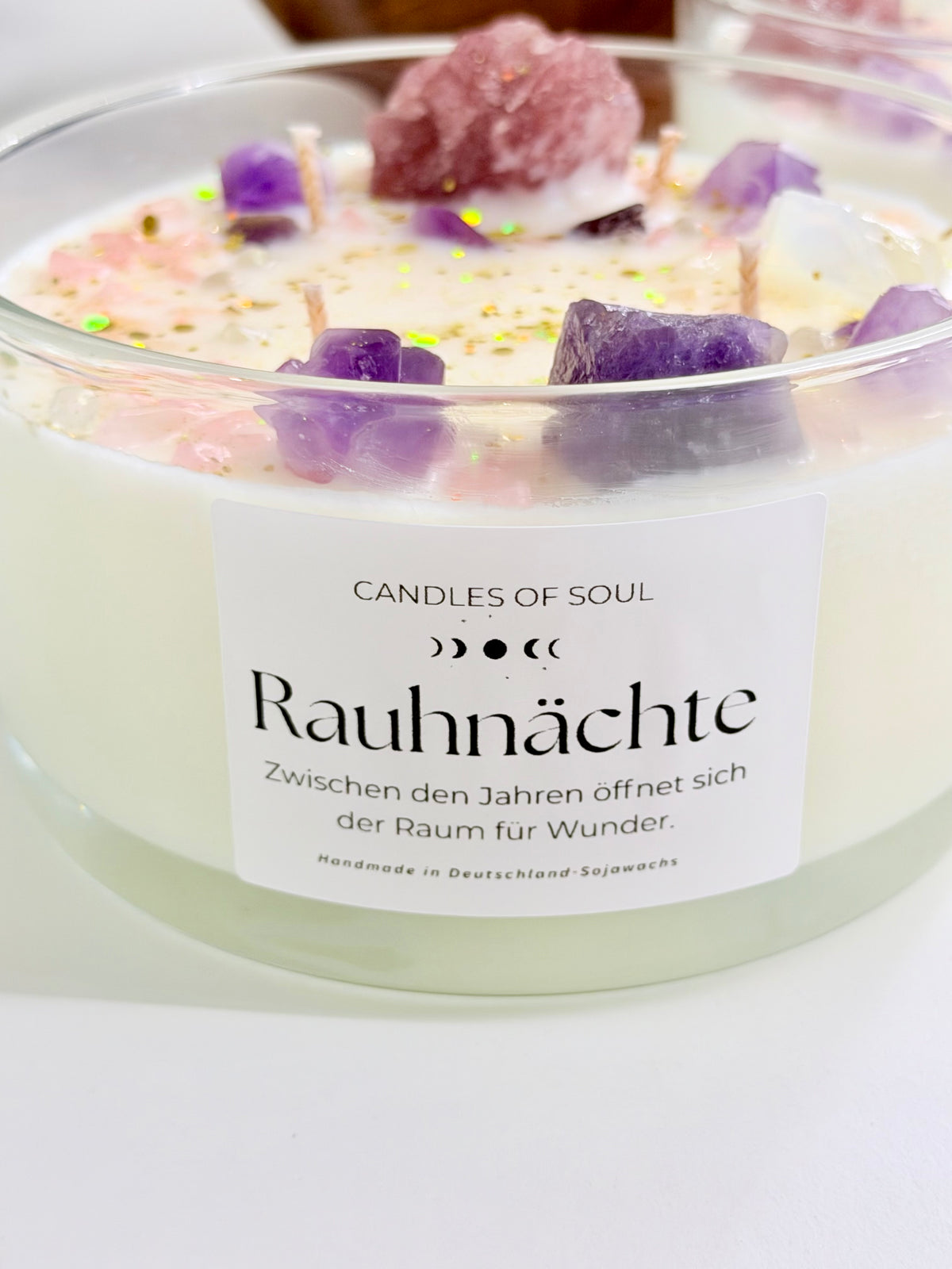Rauhnächte Duftkerze aus Sojawachs