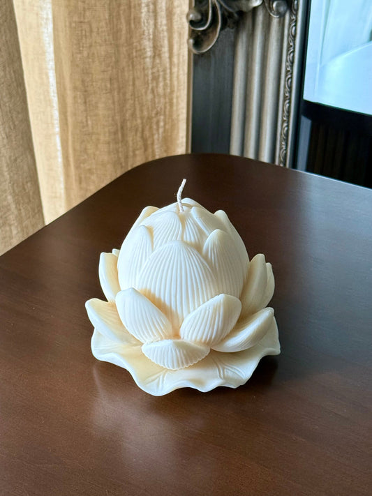 Elegante Lotuskerze