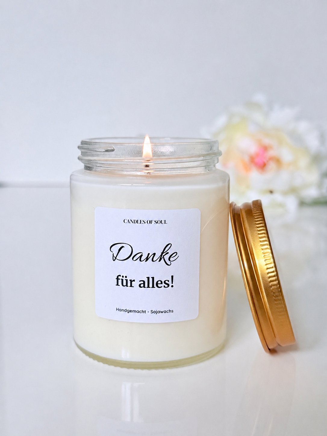 Danke für alles! – Duftkerze als liebevolles Dankeschön